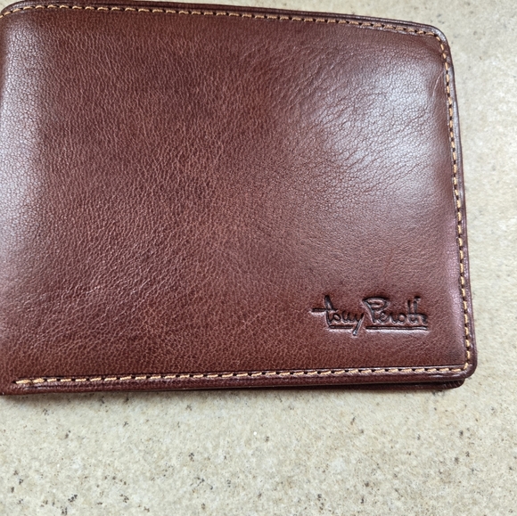Tony Peroth Wallet Leather Italy Quality Dad Gift Brown RFID - Picture 1 of 13